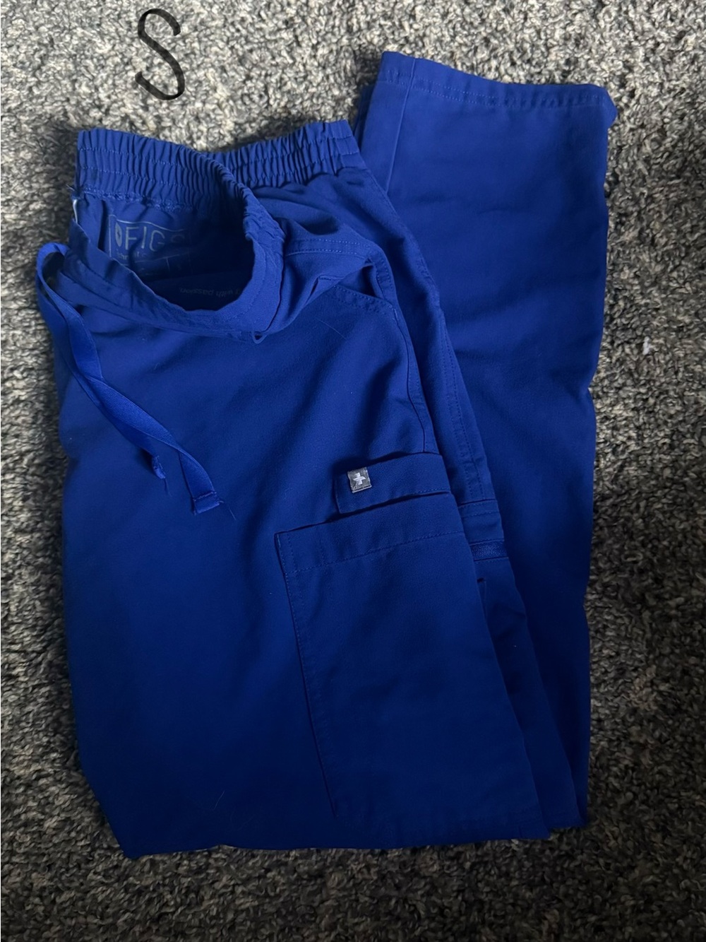 Figs Women's Royal Blue Jogger Scrub Pants